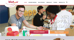 Desktop Screenshot of blutev.de